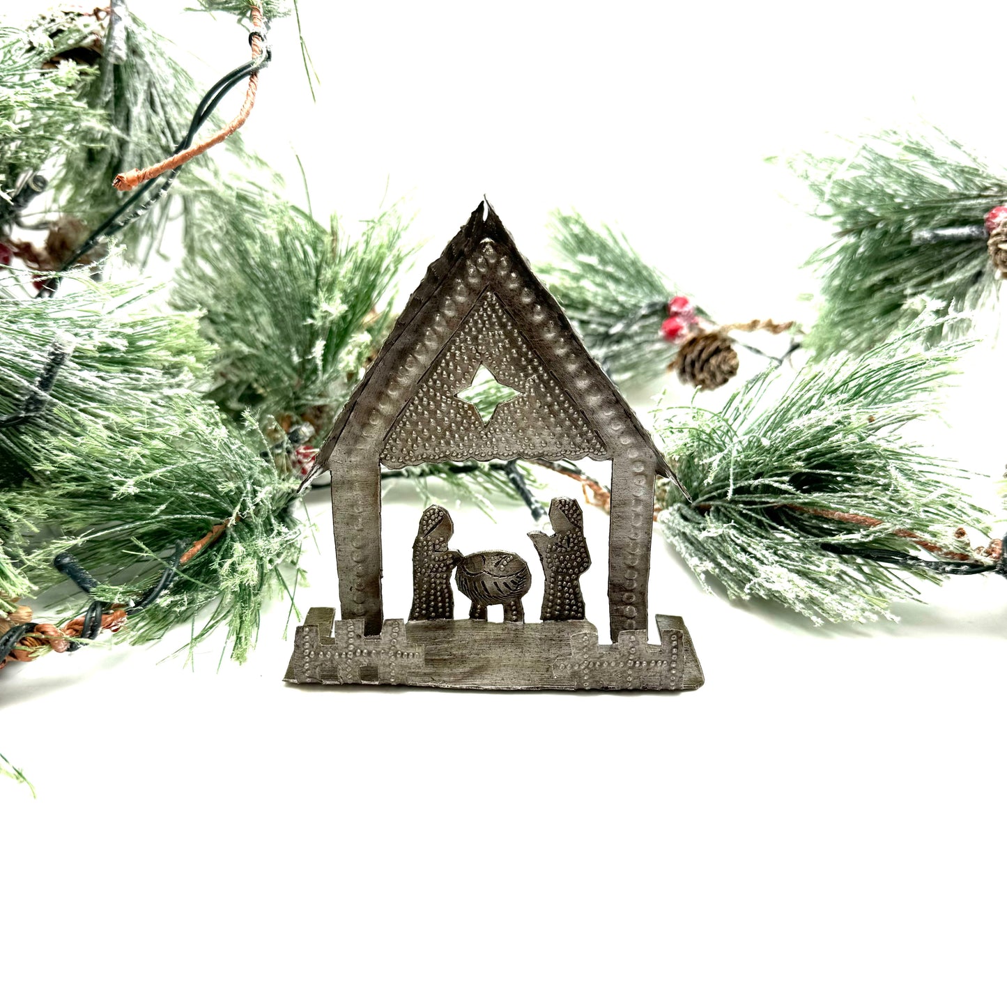 Mini Nativity with Fence