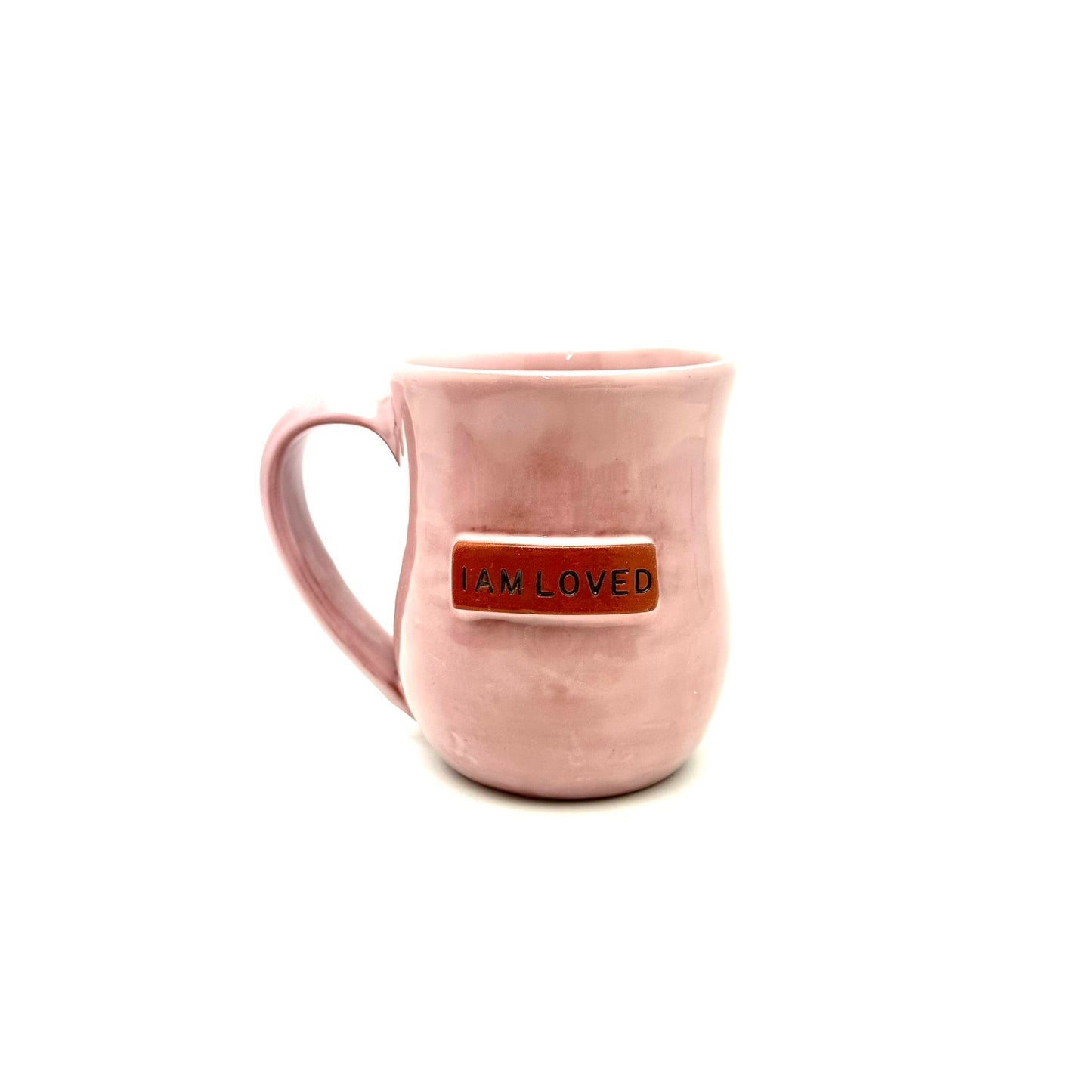 I am Loved Mug - Muted Pink