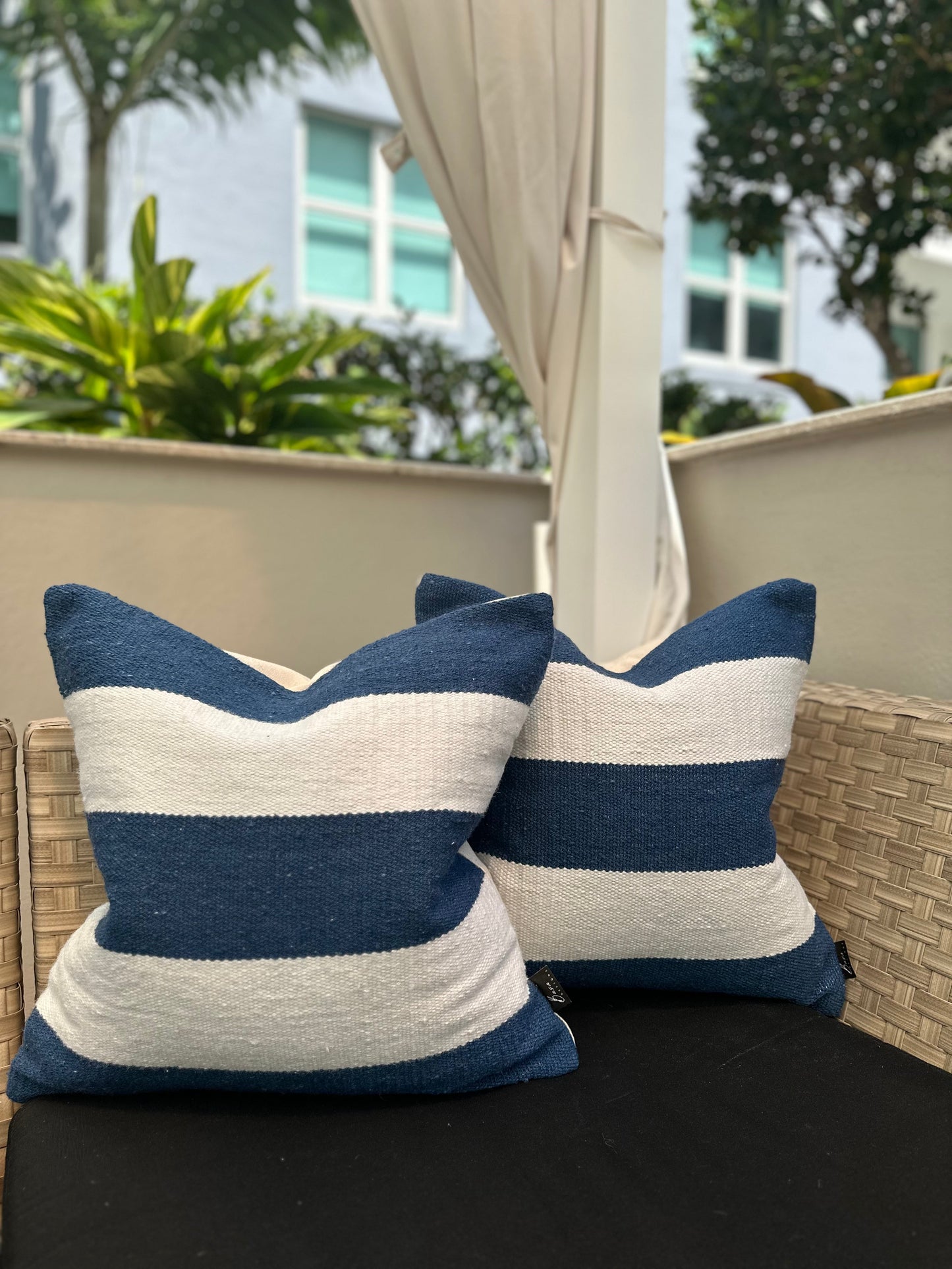 Chatham Striped Outdoor Pillow Cover-2