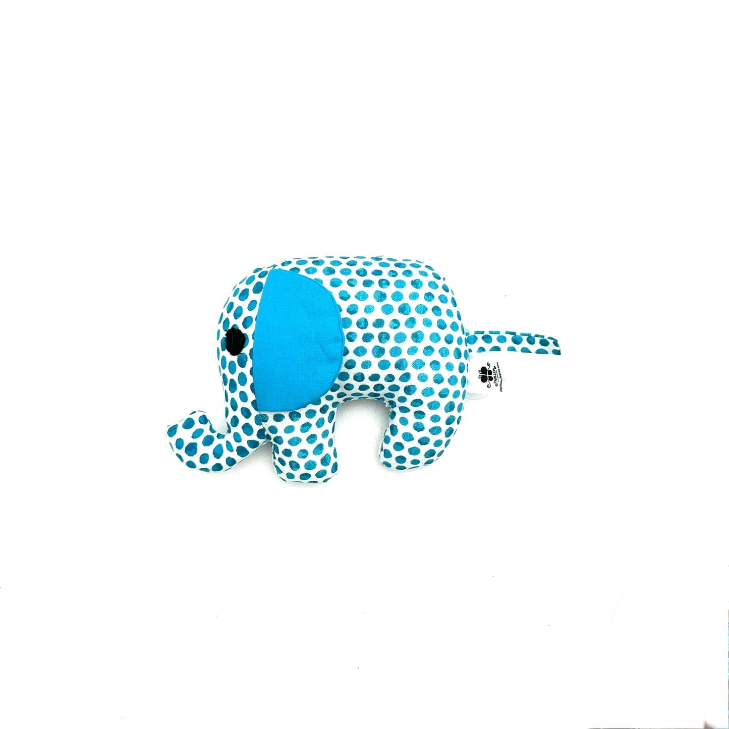 New Baby Elephant- Polka Dot Blue