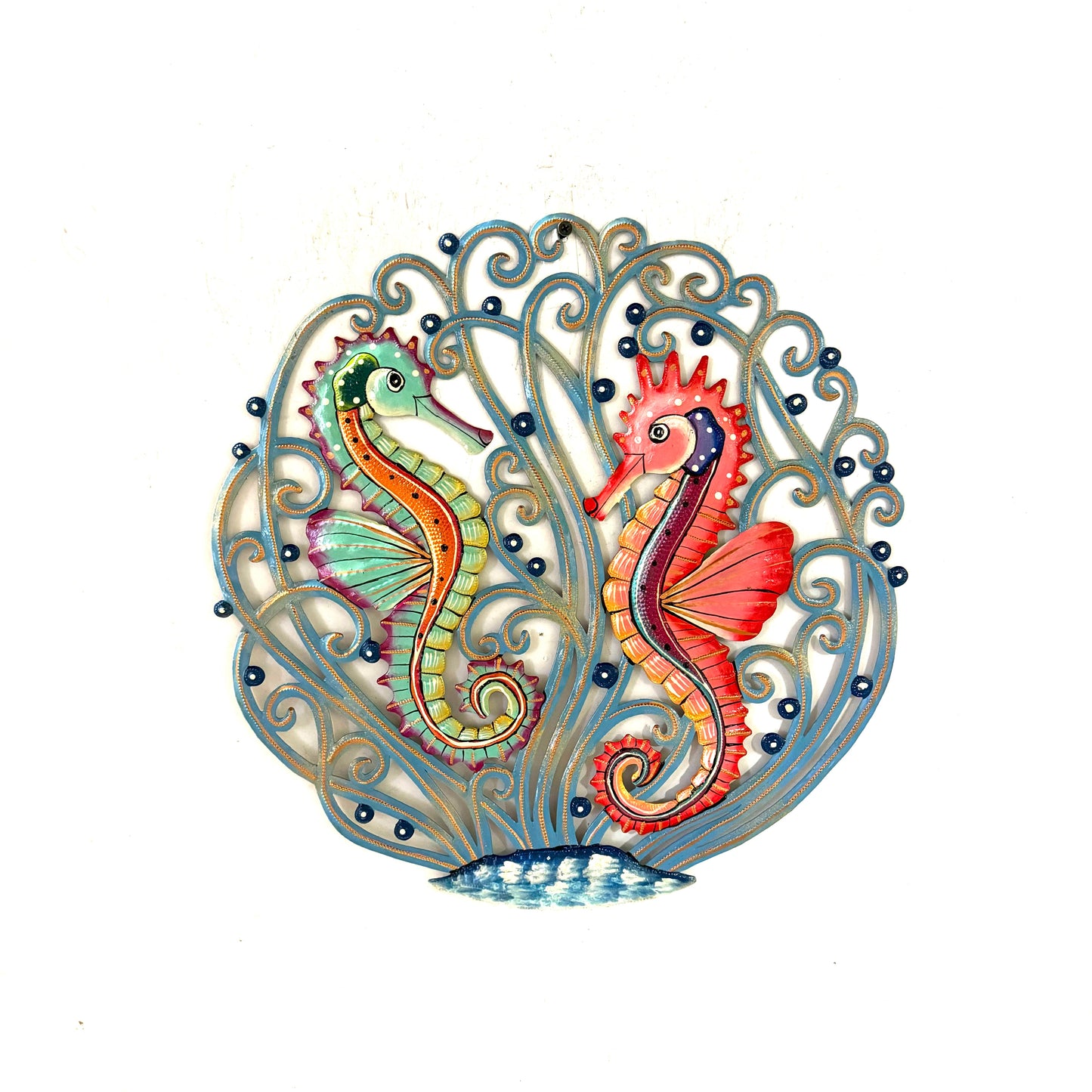 Medium Blue Seahorse