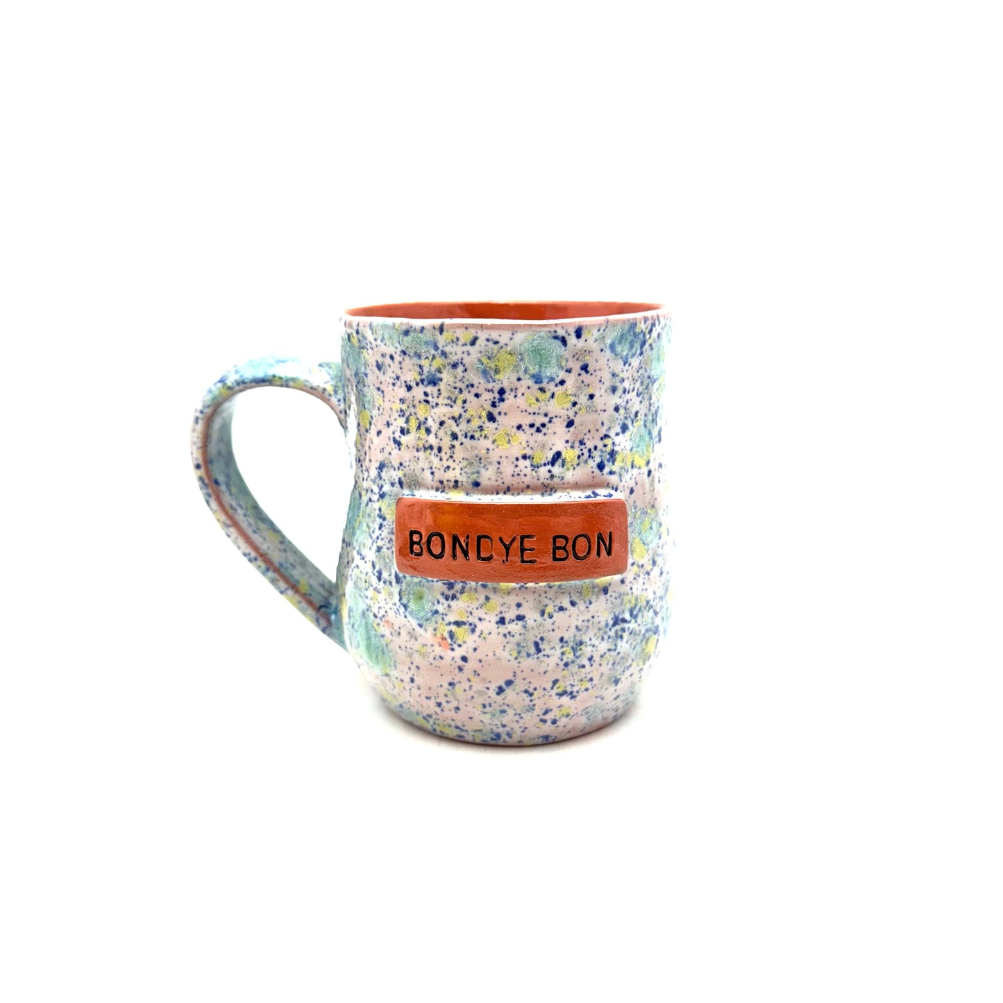Bondye Bon Mug- “God is Good”- Watercolor Sprinkles
