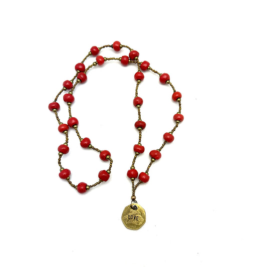 Love Coin Necklace