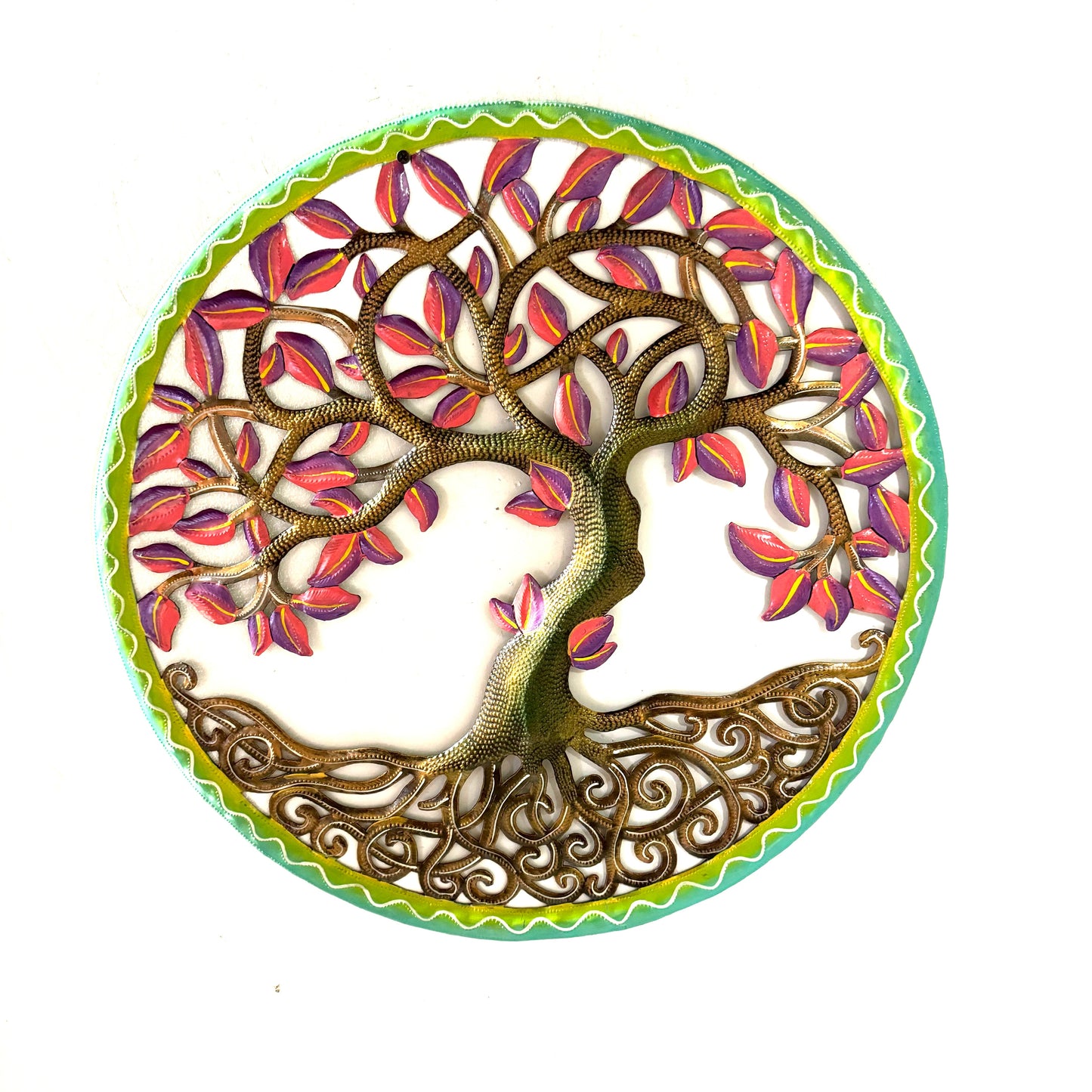 Pink and Green Tree of Life