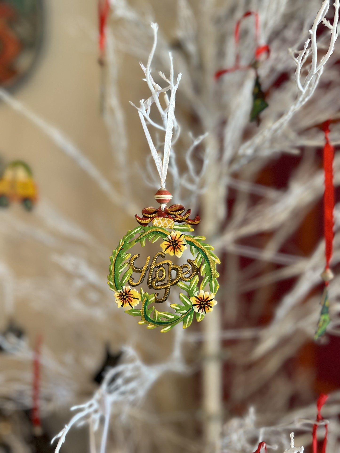 Hope Ornament- Painted
