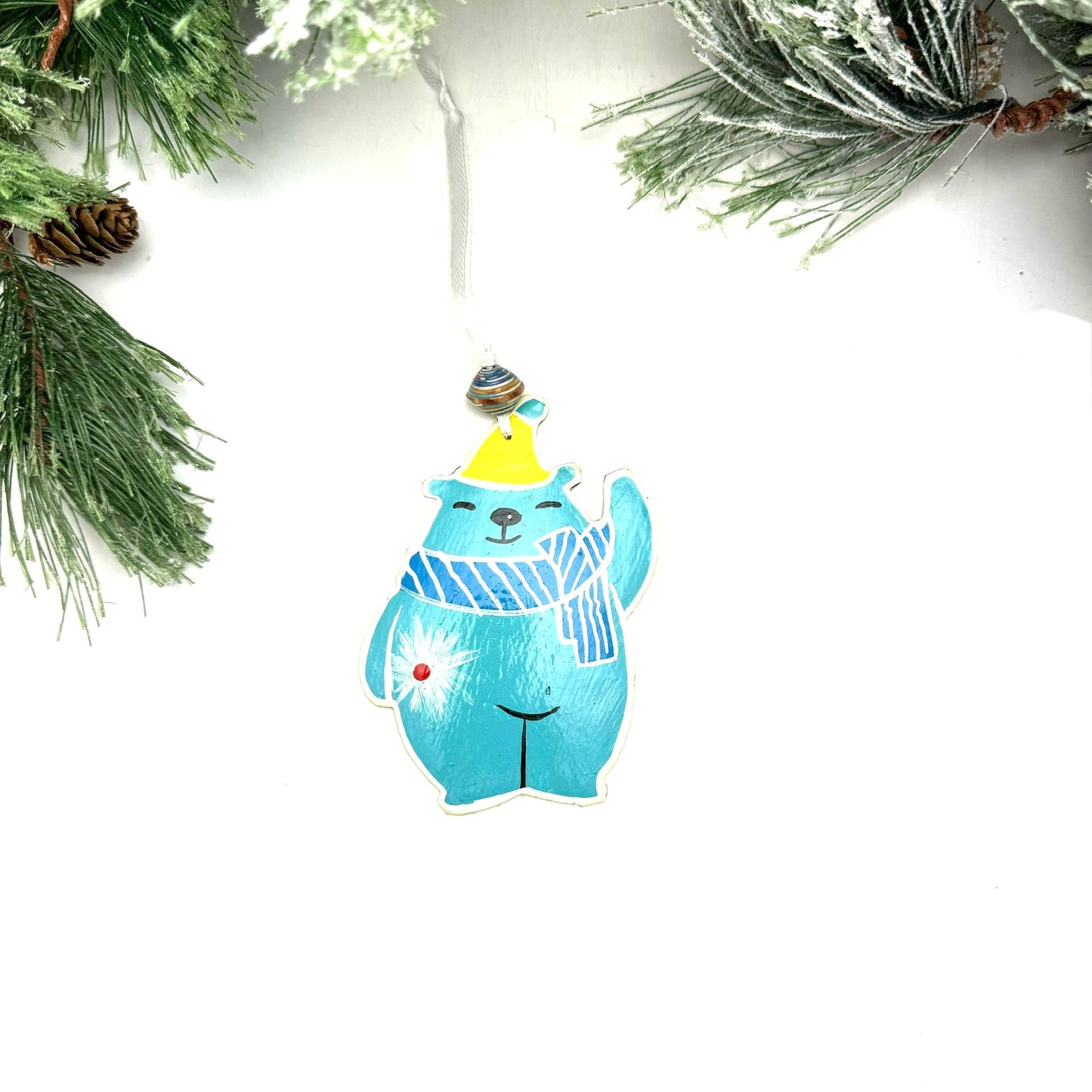 Ice Bear Ornament