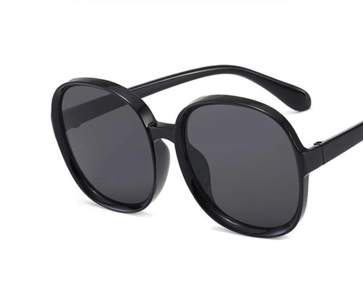 Round Large Frame Wild Sunglasses