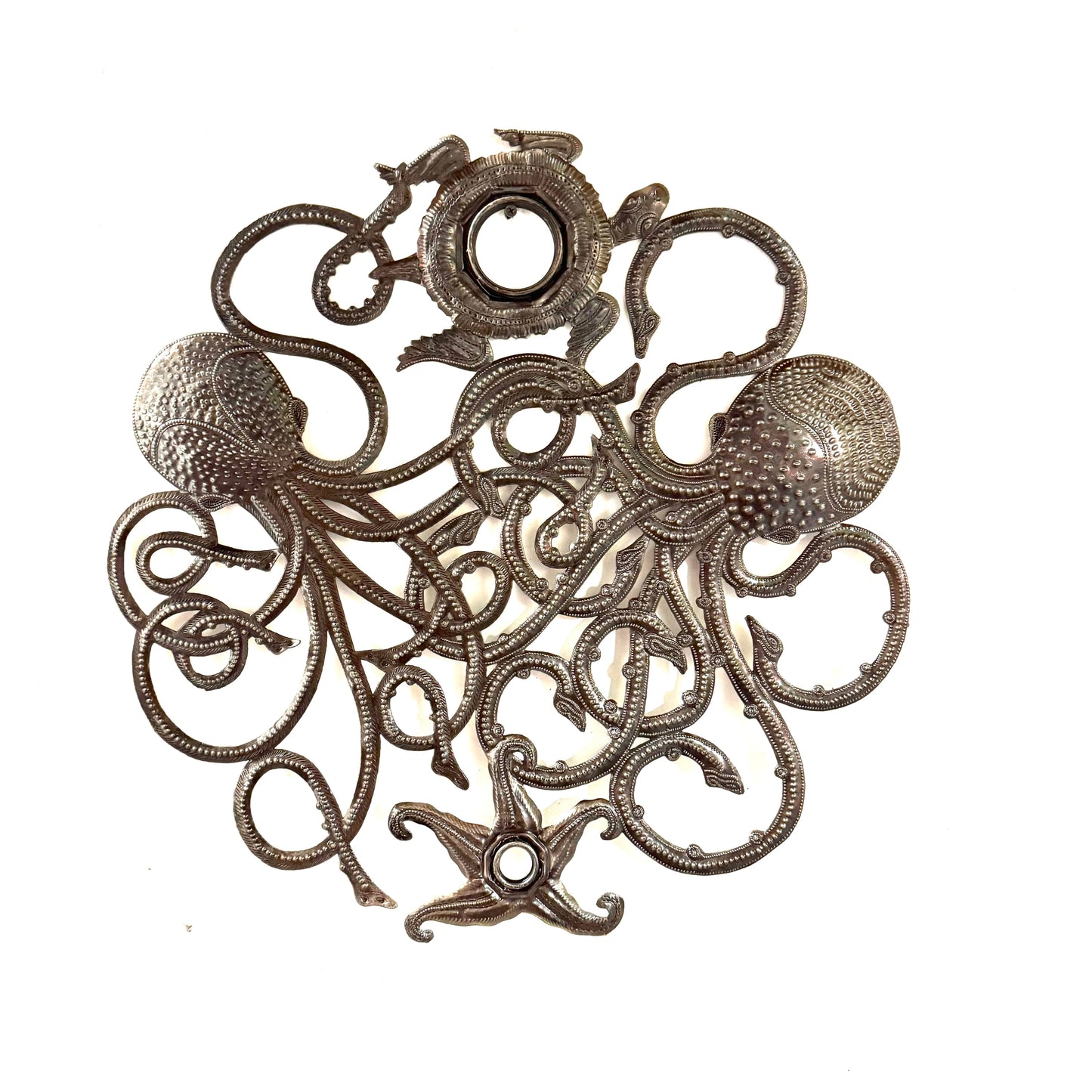 Twin Octopus Oil Drum Top