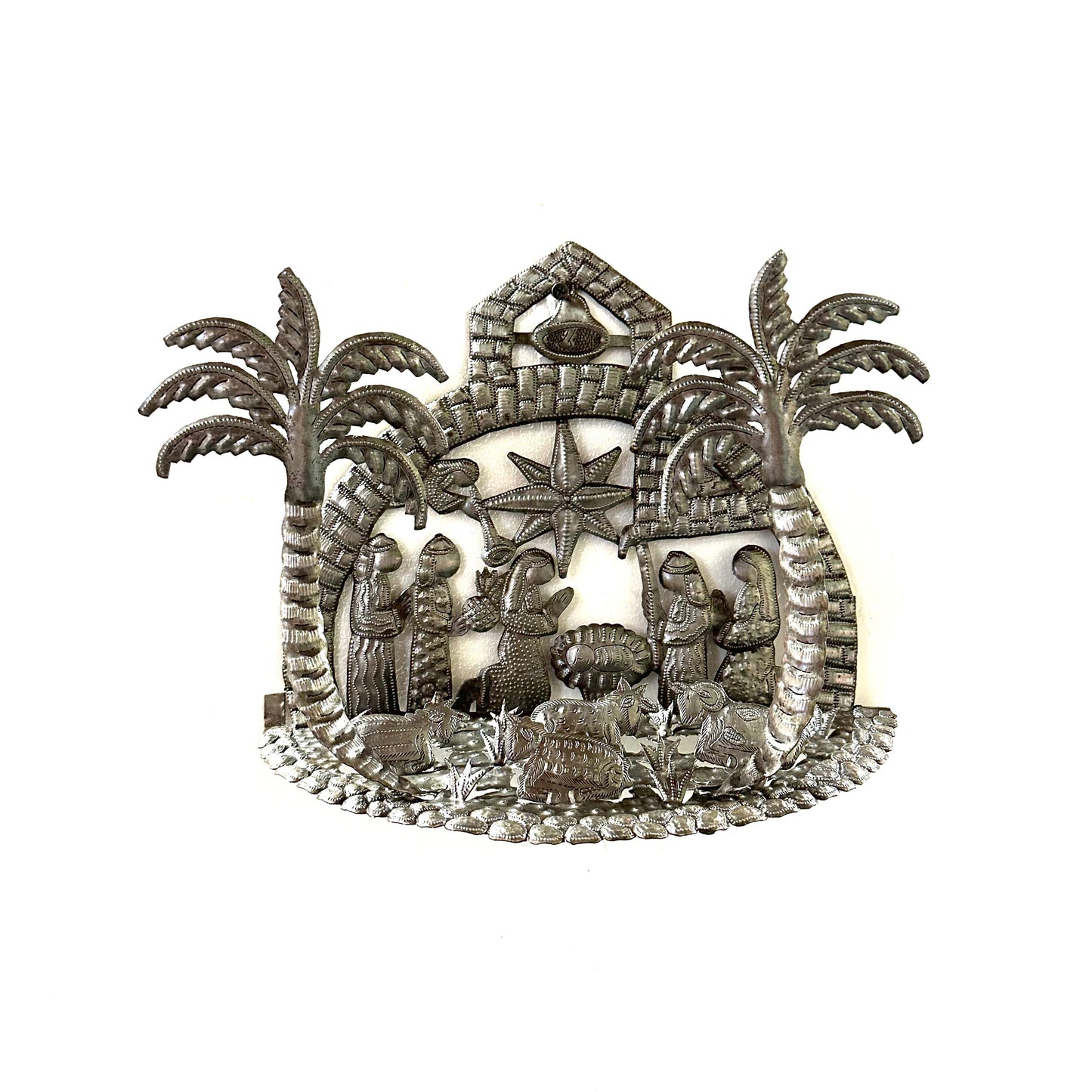 3-D Folded Standing Nativity
