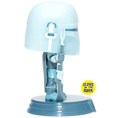 Funko POP! Star Wars: The Mandalorian Hologram GITD - Entertainment Earth Exclusive