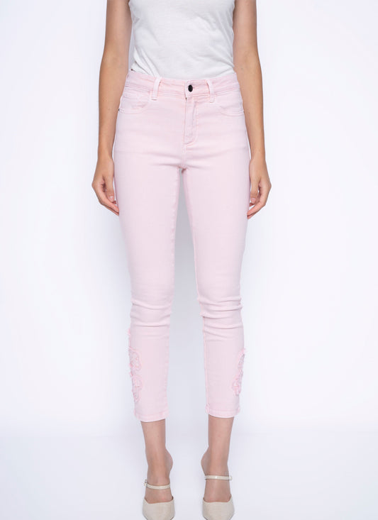 Picadilly Embellished Pink Jeans