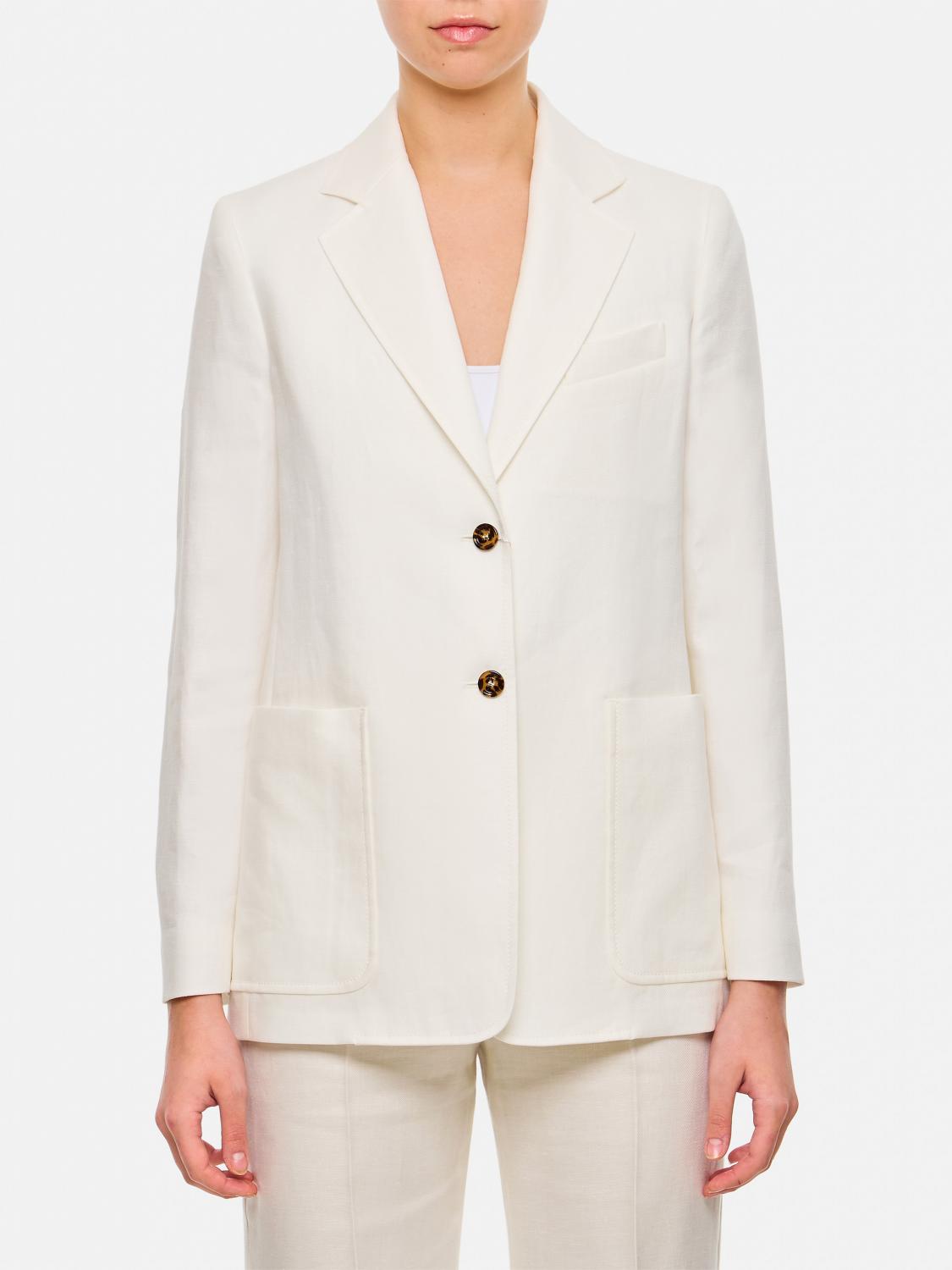 Max Mara Jacket Woman White