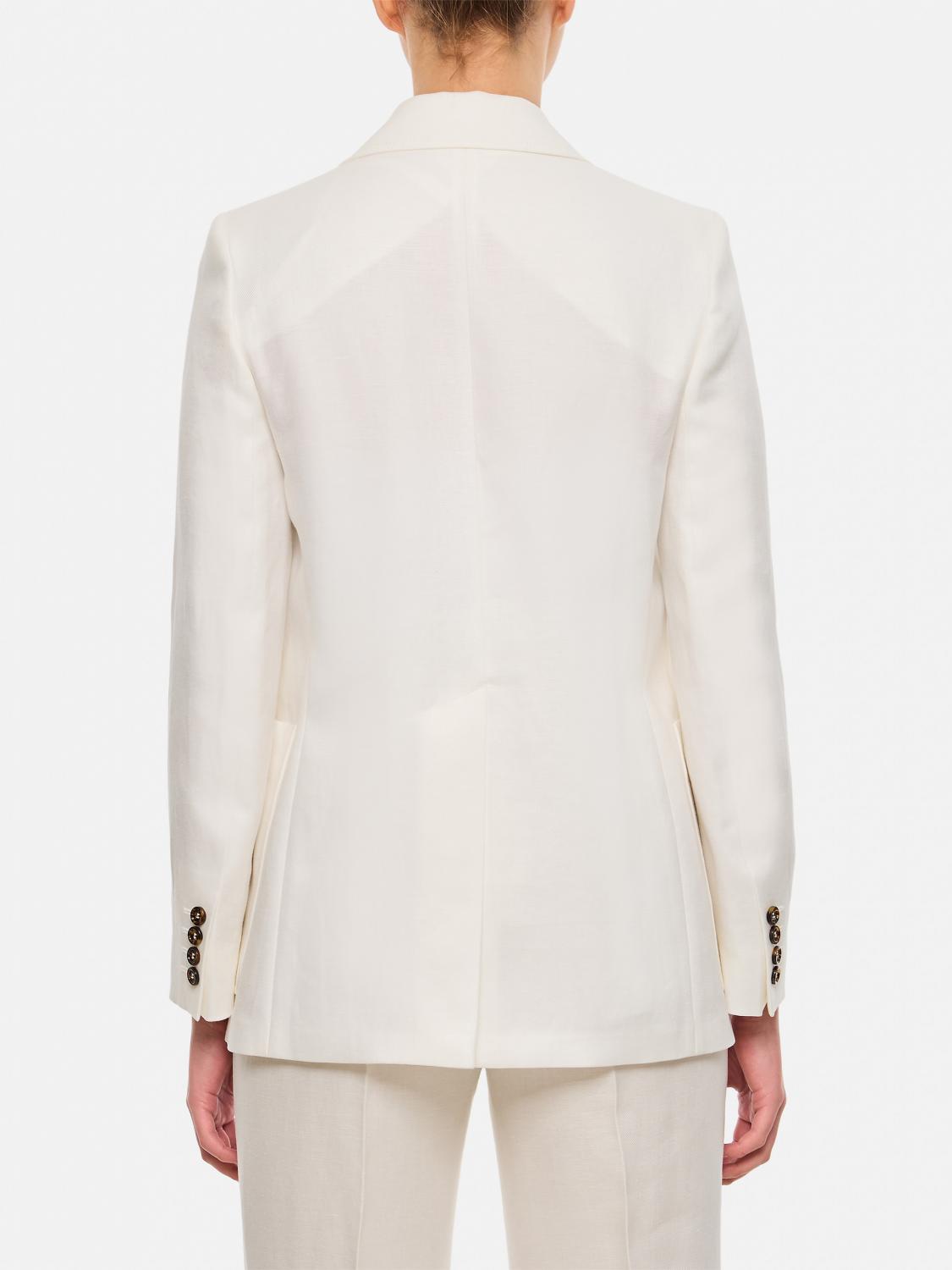 Max Mara Jacket Woman White