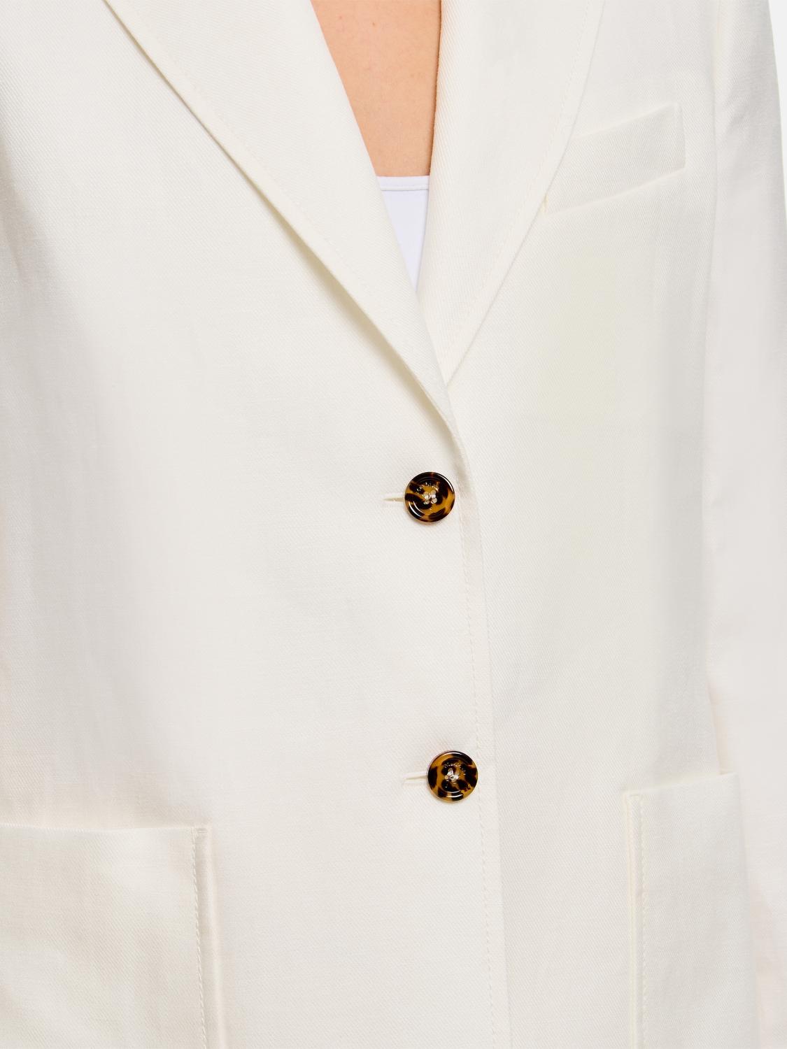 Max Mara Jacket Woman White