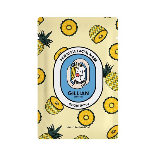 Gillian Cosmetics Pineapple (Brightening) Sheet Mask-0
