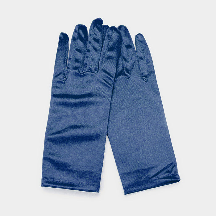 Dressy Satin Wedding Gloves
