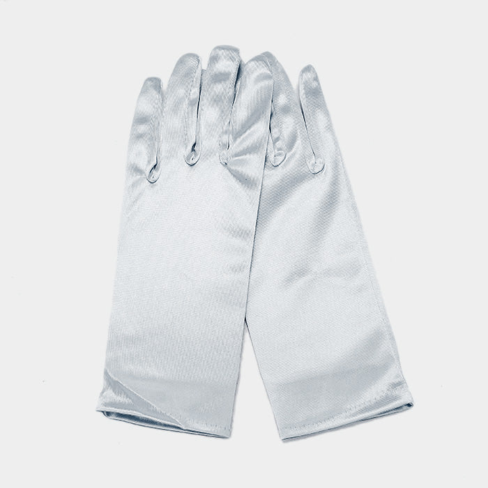 Dressy Satin Wedding Gloves