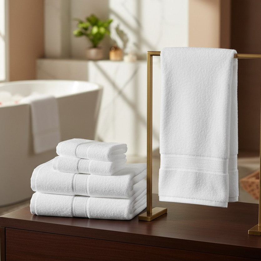 GMM Collection 100% Zero Twist Cotton Towels-5
