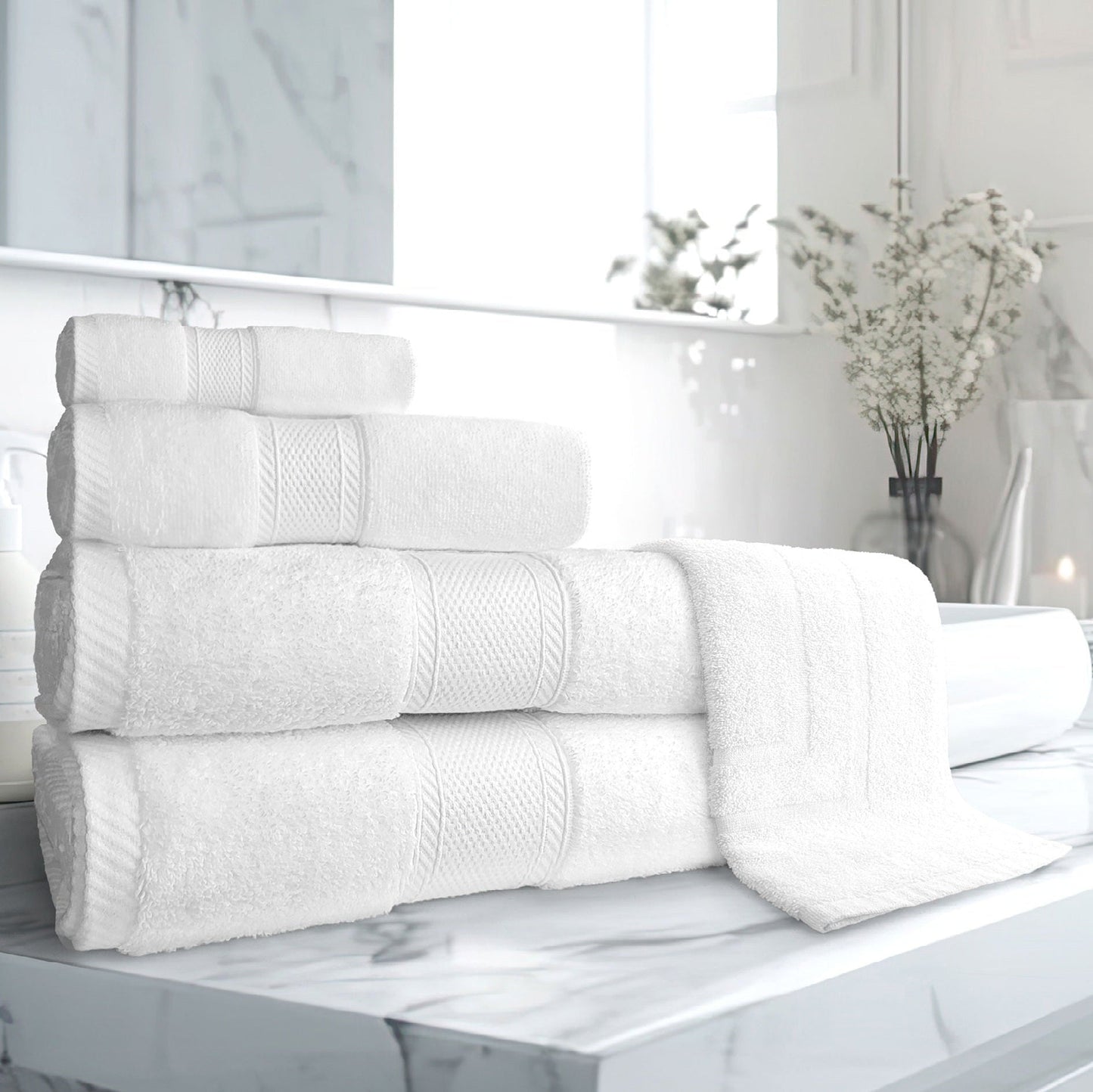 GMM Collection 100% Zero Twist Cotton Towels-6