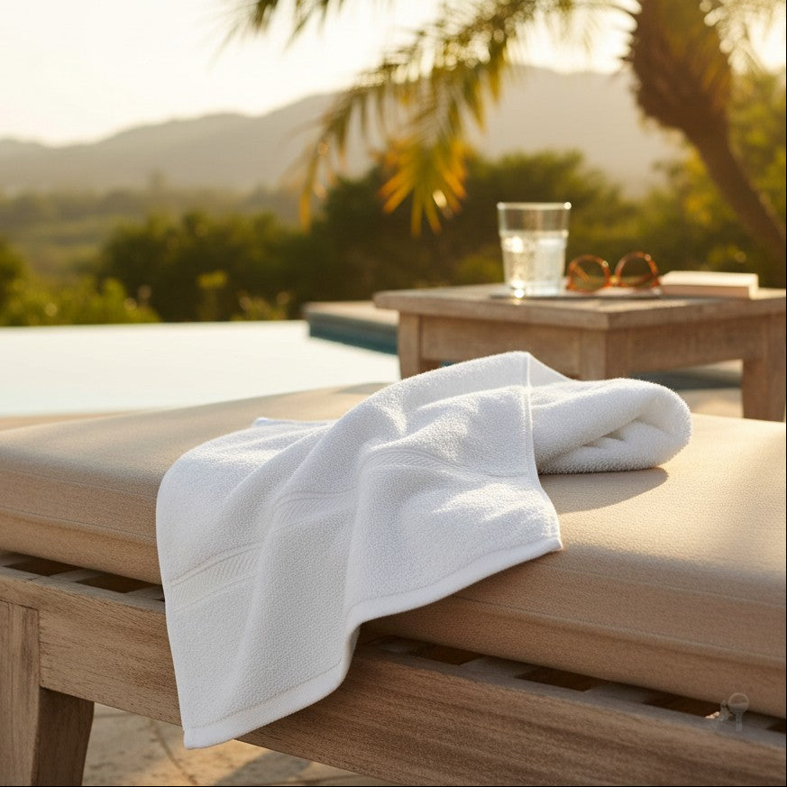 GOGD Collection Blended Towels with Dobby Border-3