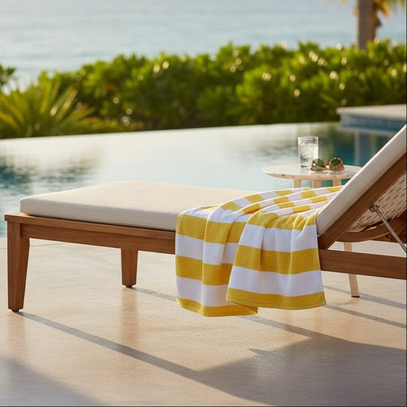 GOR Collection Cotton Blend Pool Towels-4