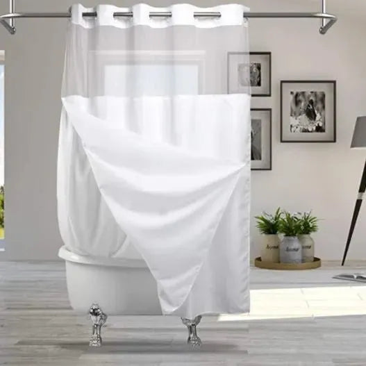 GOSC Collection Hookless and Weighted Shower Curtains-3