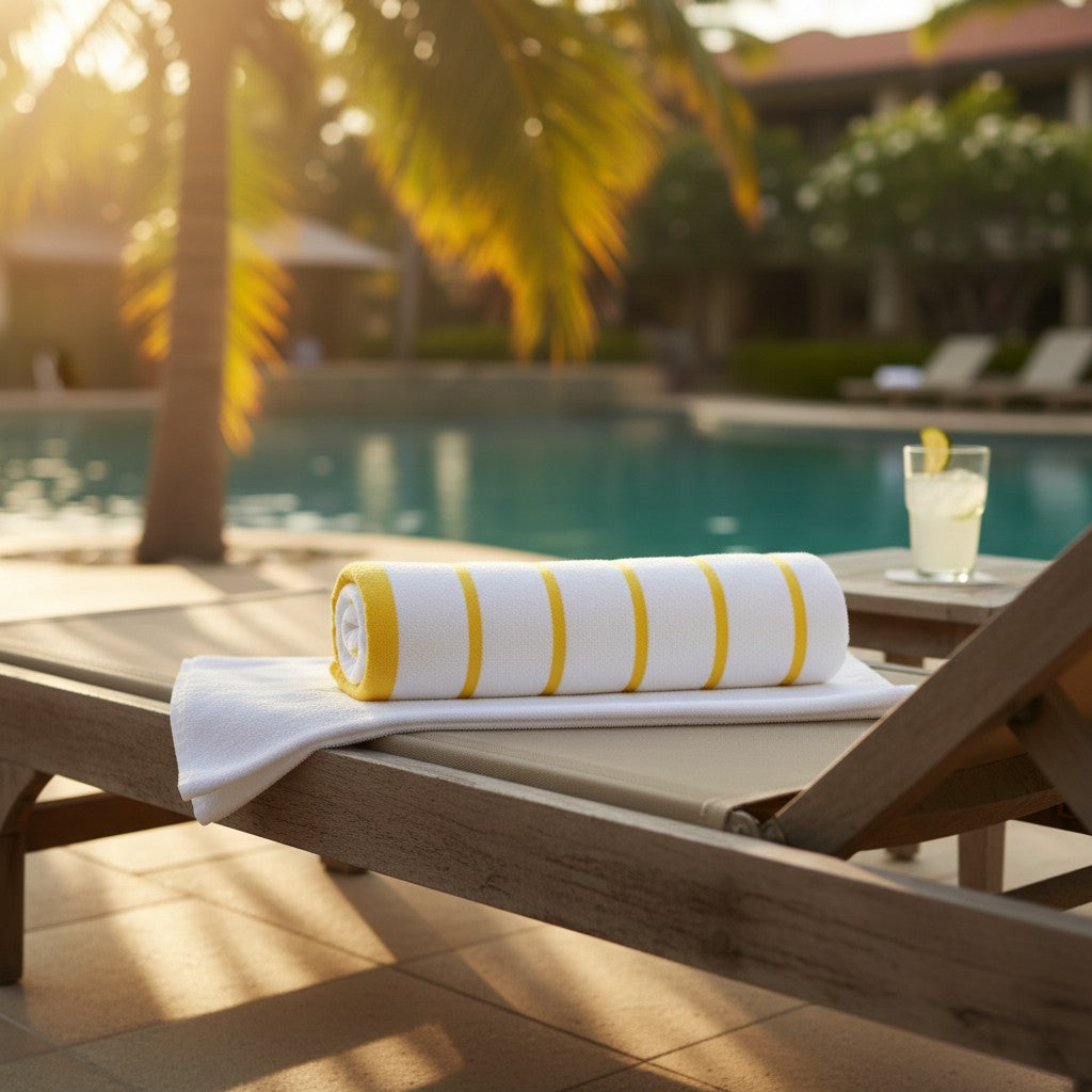GPH Collection Horizontal Stripes Pool Towels-11