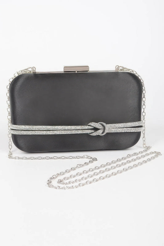 GRAMERCY Satin Frame Clutch | Luxury BYMANYC ® New York Style-0