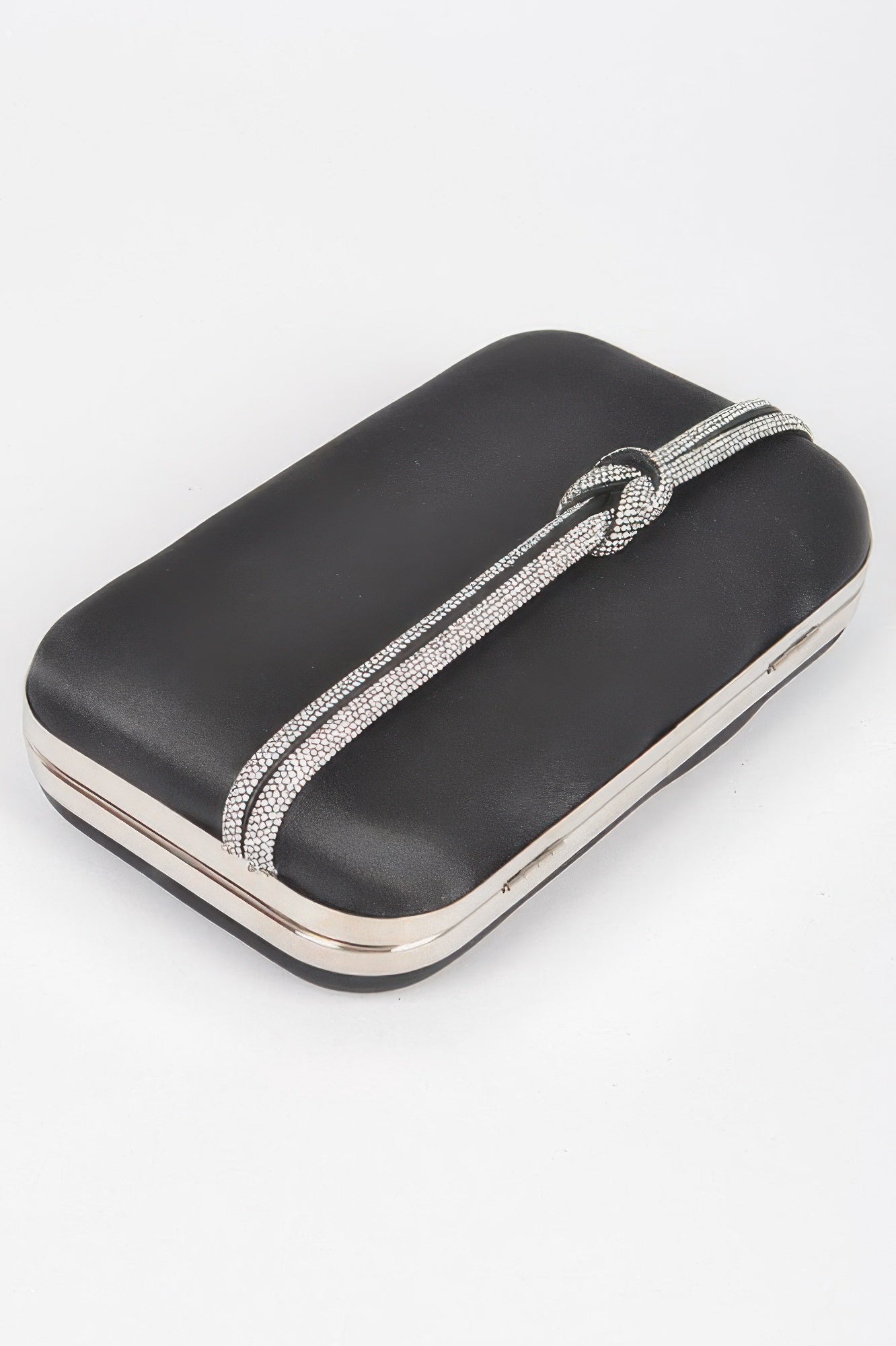 GRAMERCY Satin Frame Clutch | Luxury BYMANYC ® New York Style-3