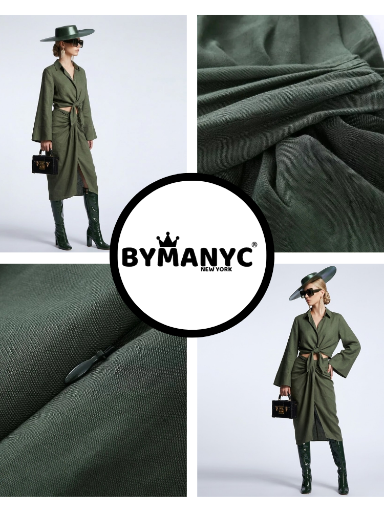 GREENWICH Women's Tie-Blouse & Skirt Set Prêt-à-Porter BYMANYC ® NY-2