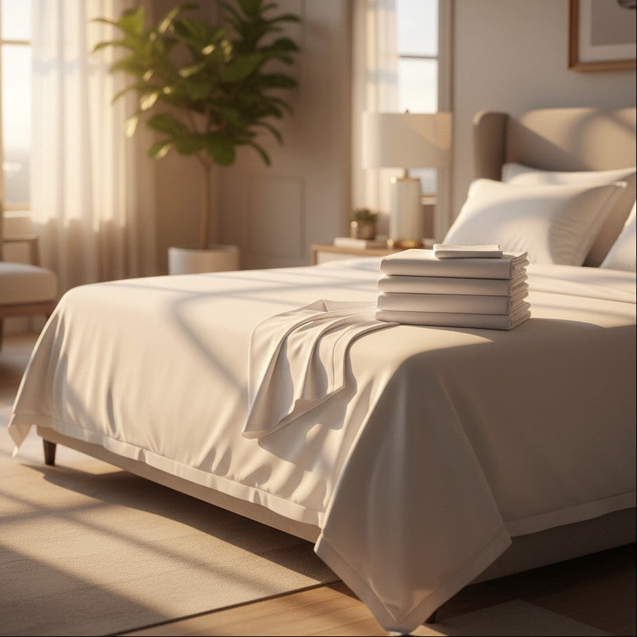 GTM Collection T-300 100% ELS Cotton Sheets-2
