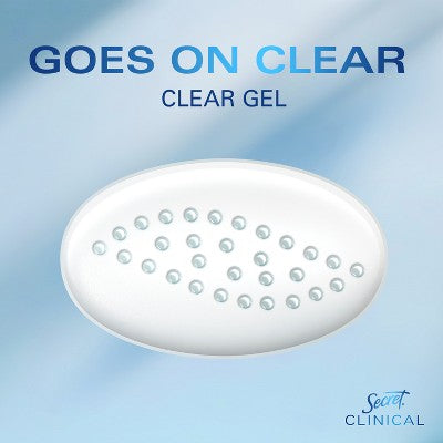 Secret Clinical Strength Clear Gel Clean Lavender 2.6oz - Imperfect Box