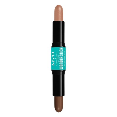 NYX Professional Makeup Wonder Stick 2-in-1 Highlight & Contour 04 Medium 0.28oz - Imperfect Box