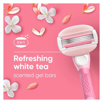 Venus Comfortglide White Tea Women's Razor Blade Refills 4ct - Imperfect Box