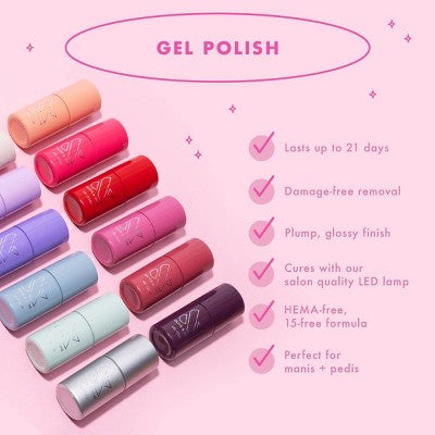 Olive & June Gel Nail Polish Bold & Unshaken 0.46 fl oz - Imperfect Container