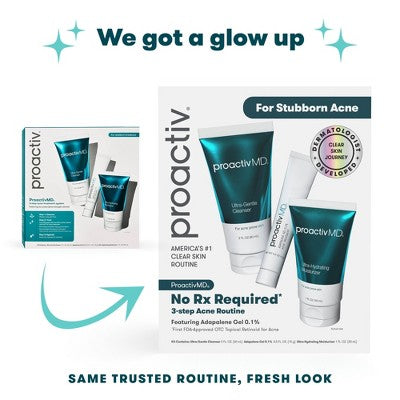Proactiv MD 30 Day Acne Treatment Kit 3pc EXP 07/2026 - Imperfect Box