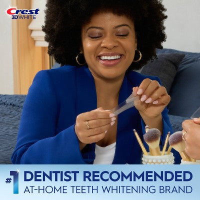 Crest 3D Whitestrips  At-home Teeth Whitening Kit - Imperfect Box