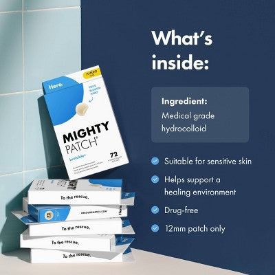 Hero Cosmetics Mighty Patch Invisible 72ct - Missing Box