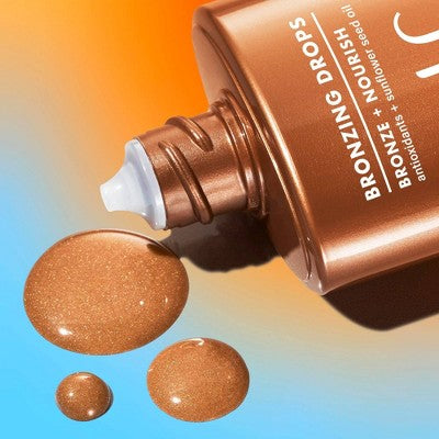 e.l.f. SKIN Bronzing Drops Pure Gold 1 fl oz - Imperfect ox