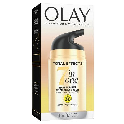 Olay Total Effects Face Moisturizer SPF 30 1.7 fl oz - Missing Box