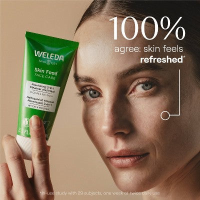 Weleda Skin Food 2-In-1 Cleanser & Mask 2.5 fl oz - New