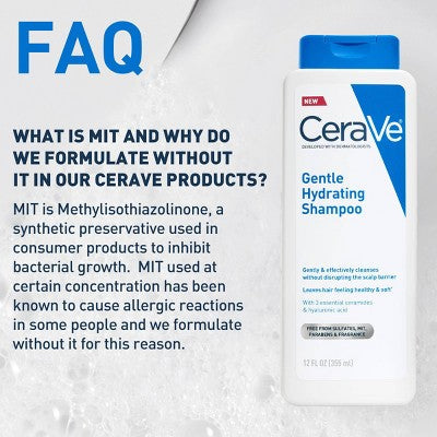 CeraVe Gentle Scalp Care Shampoo 12 fl oz - Imperfect Container