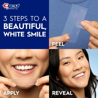 Crest 3D Whitestrips  At-home Teeth Whitening Kit - Imperfect Box