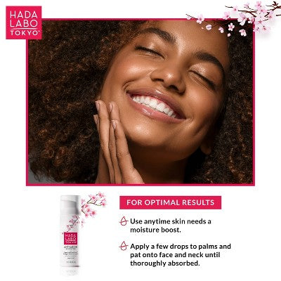 Hada Labo Tokyo Anti-Aging Hydrator Face Serum with Super Hyaluronic Acid 1.7 fl oz - New