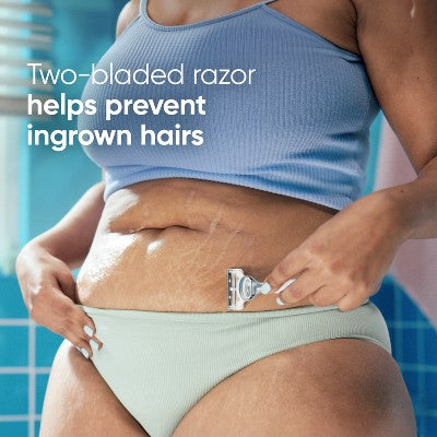 Venus for Pubic Hair & Skin Women's Razor Blade Refills 6ct - Imperfect Box
