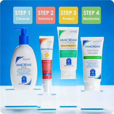 Vanicream Vitamin C Face Serum with Ceramides for Sensitive Skin 1.2 fl oz - Missing Box