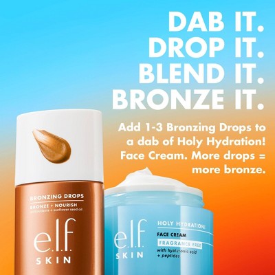 e.l.f. SKIN Bronzing Drops Pure Gold 1 fl oz - Imperfect ox
