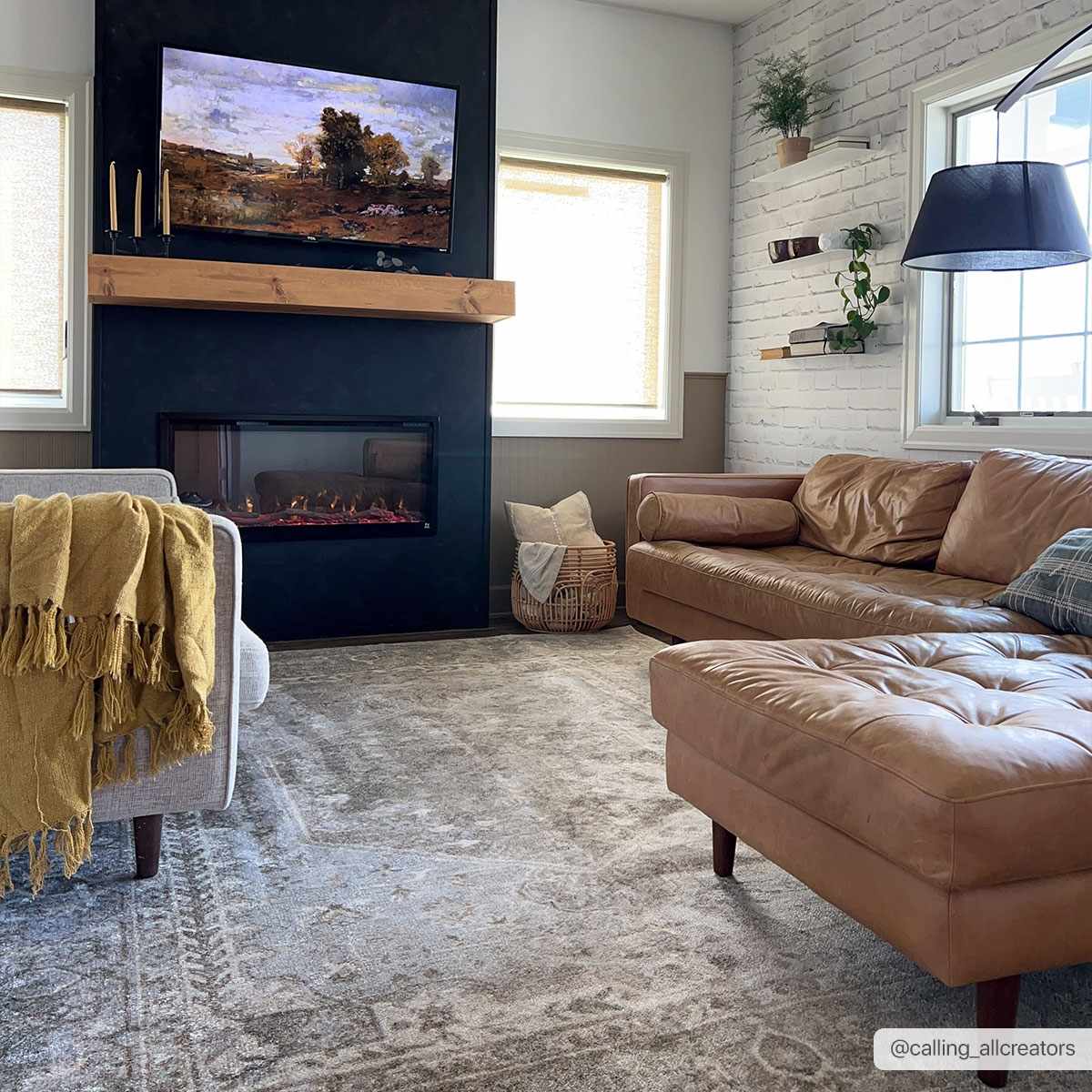 Gael Flat Pile Washable Rug-2