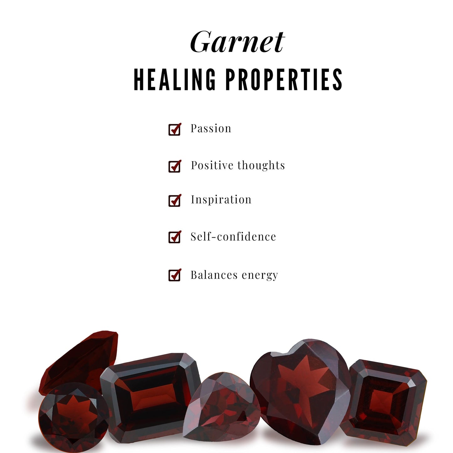 Natural Marquise Garnet Diamond Promise Ring in East West Style