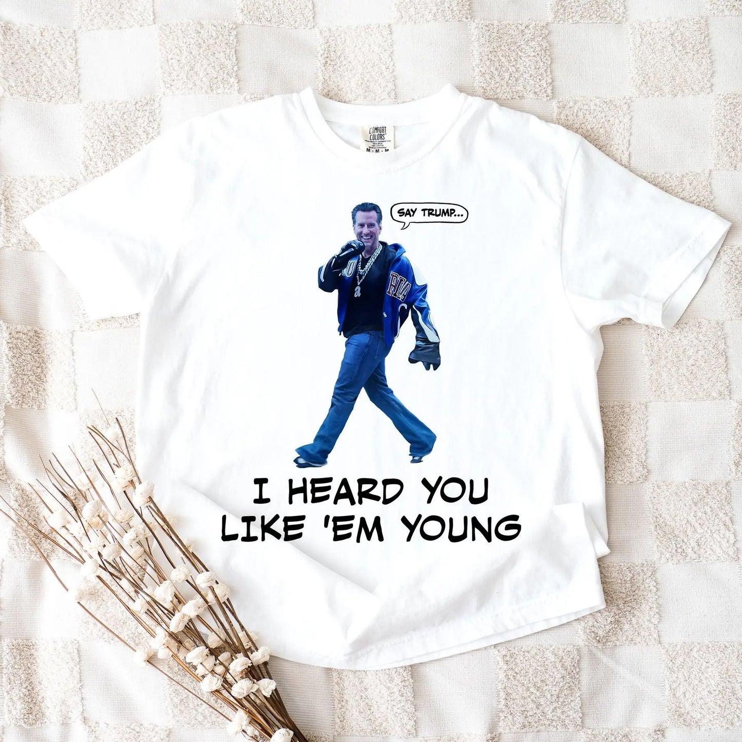 Gavin Newsom Unisex Shirt – Trendy Political Graphic Tee, California-Inspired Statement Shirt for Men & Women
